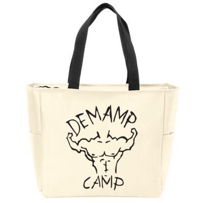 Adam Devine Workaholic Demamp Camp Zip Tote Bag