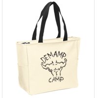 Adam Devine Workaholic Demamp Camp Zip Tote Bag