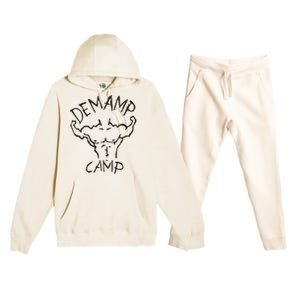 Adam Devine Workaholic Demamp Camp Premium Hooded Sweatsuit Set