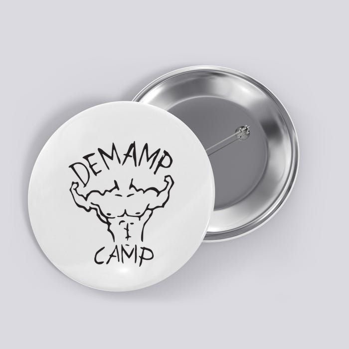 Adam Devine Workaholic Demamp Camp Button