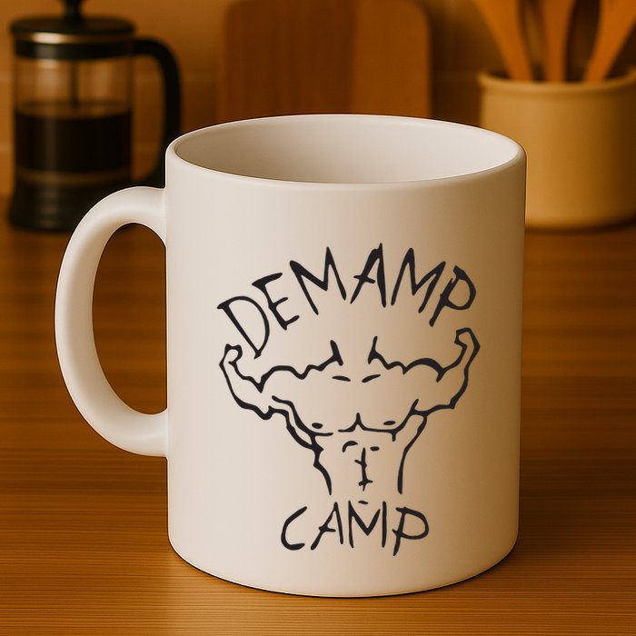 Adam Devine Workaholic Demamp Camp Mug