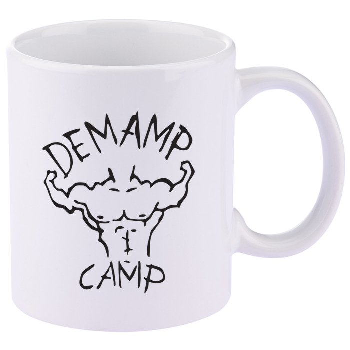 Adam Devine Workaholic Demamp Camp 11oz C Handle Ceramic Mug