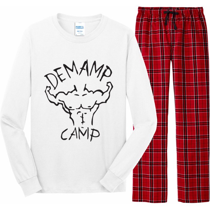 Adam Devine Workaholic Demamp Camp Long Sleeve Pajama Set