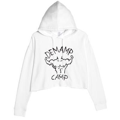 Adam Devine Workaholic Demamp Camp Crop Fleece Hoodie
