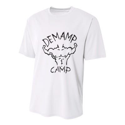 Adam Devine Workaholic Demamp Camp Youth Performance Sprint T-Shirt
