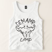 Adam Devine Workaholic Demamp Camp Tank Top