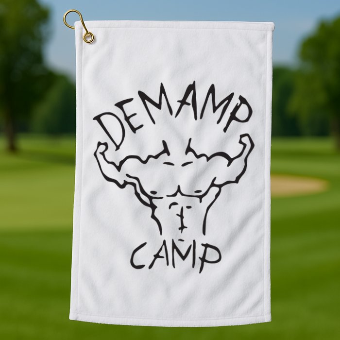Adam Devine Workaholic Demamp Camp Golf Towel