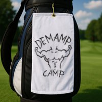Adam Devine Workaholic Demamp Camp Golf Towel