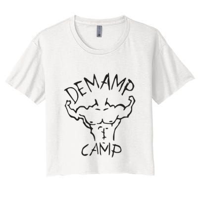 Adam Devine Workaholic Demamp Camp Crop Top