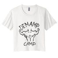 Adam Devine Workaholic Demamp Camp Crop Top