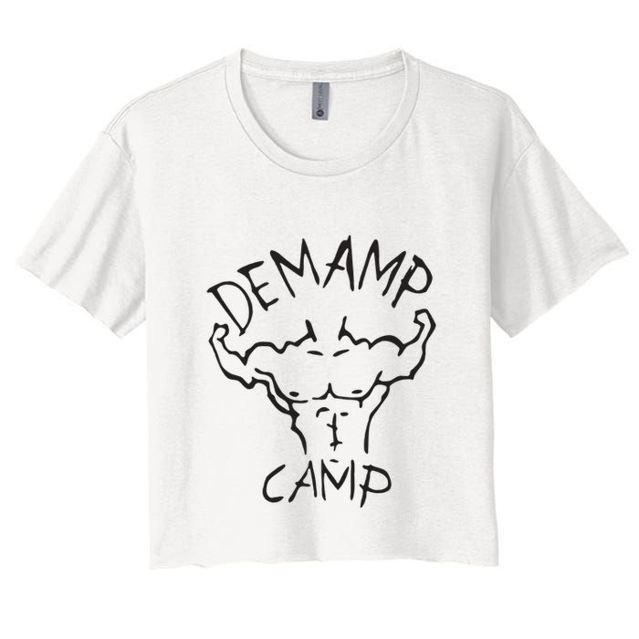 Adam Devine Workaholic Demamp Camp Crop Top