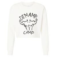 Adam Devine Workaholic Demamp Camp Cropped Pullover Crew