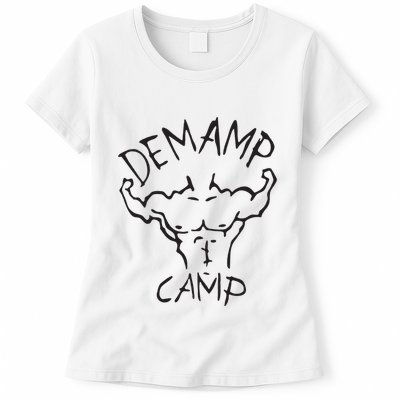Adam Devine Workaholic Demamp Camp Womens T-Shirt