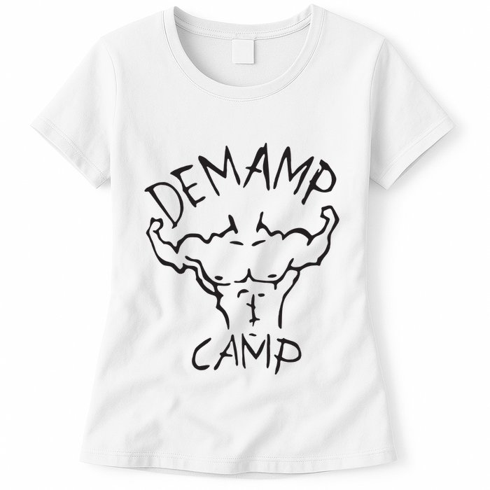Adam Devine Workaholic Demamp Camp Womens T-Shirt