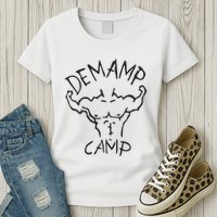 Adam Devine Workaholic Demamp Camp Womens T-Shirt