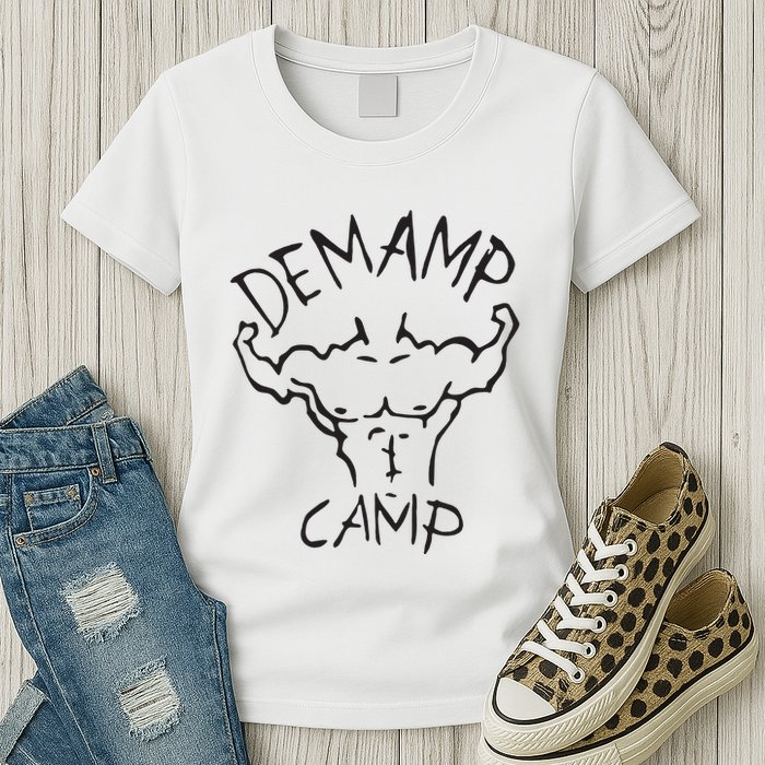 Adam Devine Workaholic Demamp Camp Womens T-Shirt