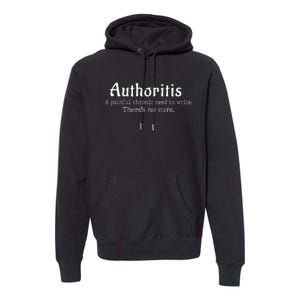 Author Definition Writer Author Editor Premium Hoodie