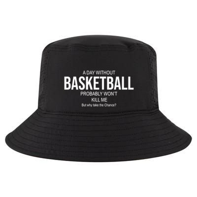 A Day Without Basketball Cool Comfort Performance Bucket Hat