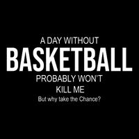 A Day Without Basketball Backpack