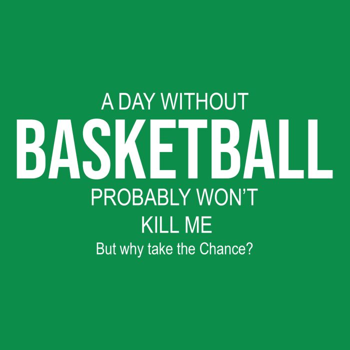 A Day Without Basketball Hoodie