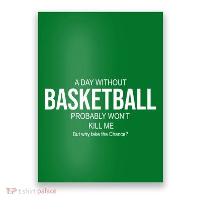 A Day Without Basketball Poster