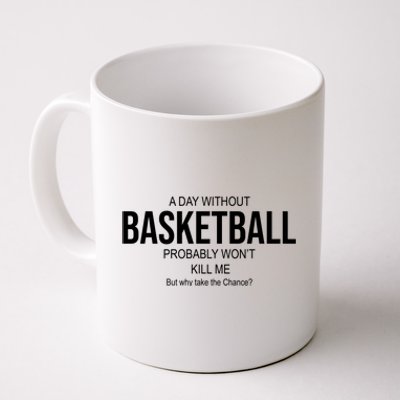 A Day Without Basketball Coffee Mug