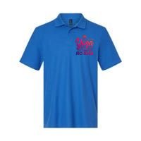 A Day Without Yoga Is Like I Have No Idea Cute Gift Softstyle Adult Sport Polo