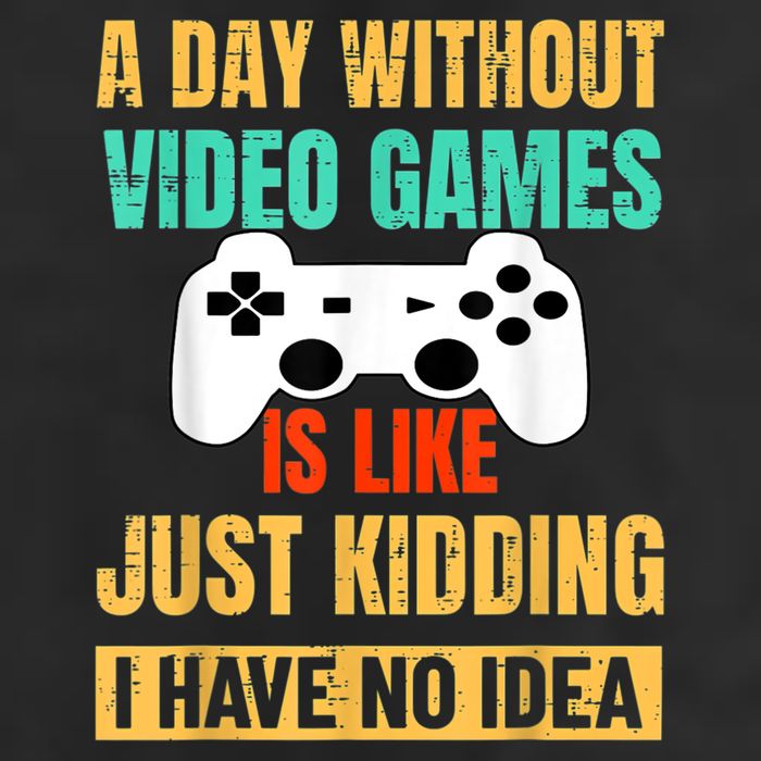 A Day Without Video Games Is Like Funny Gamer Gifts Gaming Adult Drive Performance Visor