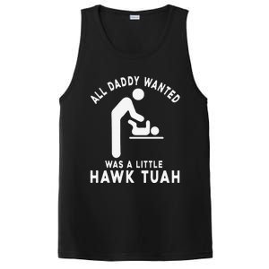 All Daddy Wanted Was Little Funny Dad PosiCharge Competitor Tank