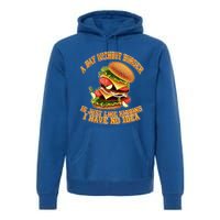 A Day Whithout Burger Is Just Like Hamburger Cheeseburger Gift Premium Hoodie