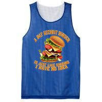 A Day Whithout Burger Is Just Like Hamburger Cheeseburger Gift Mesh Reversible Basketball Jersey Tank