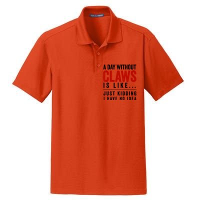 A Day Without Hard Seltzer Funny Alcohol Bar Crawl Claw Meaningful Gift Dry Zone Grid Polo