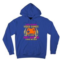 A Day Without Video Games Is Like Funny Gamer Gaming Gift Hoodie