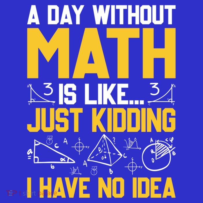 A Day Without Math Is Like Just Ding Great Gift Button