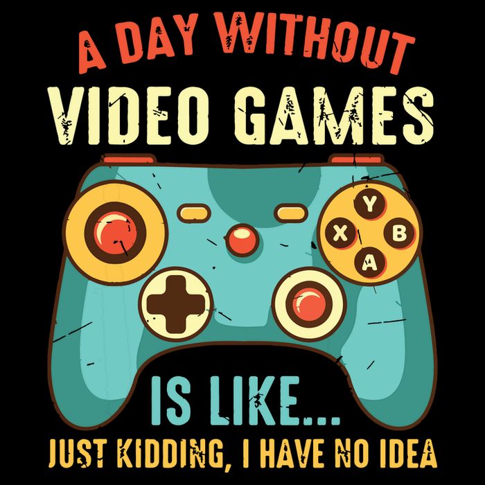 A DAY WITHOUT VIDEO GAMES IS LIKE Funny Gaming Gamer Drawstring Bag