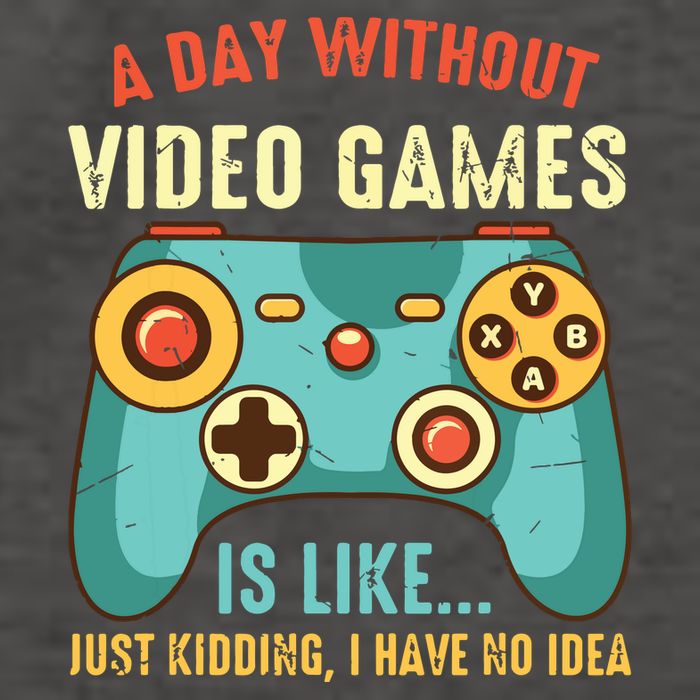 A DAY WITHOUT VIDEO GAMES IS LIKE Funny Gaming Gamer Vector Backpack