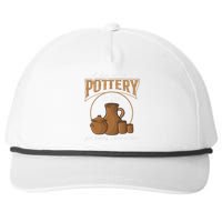 A Day Without Pottery Is Like Just Kidding, I Have No Idea. Snapback Five-Panel Rope Hat