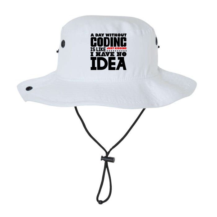 A Day Without Coding Legacy Cool Fit Booney Bucket Hat