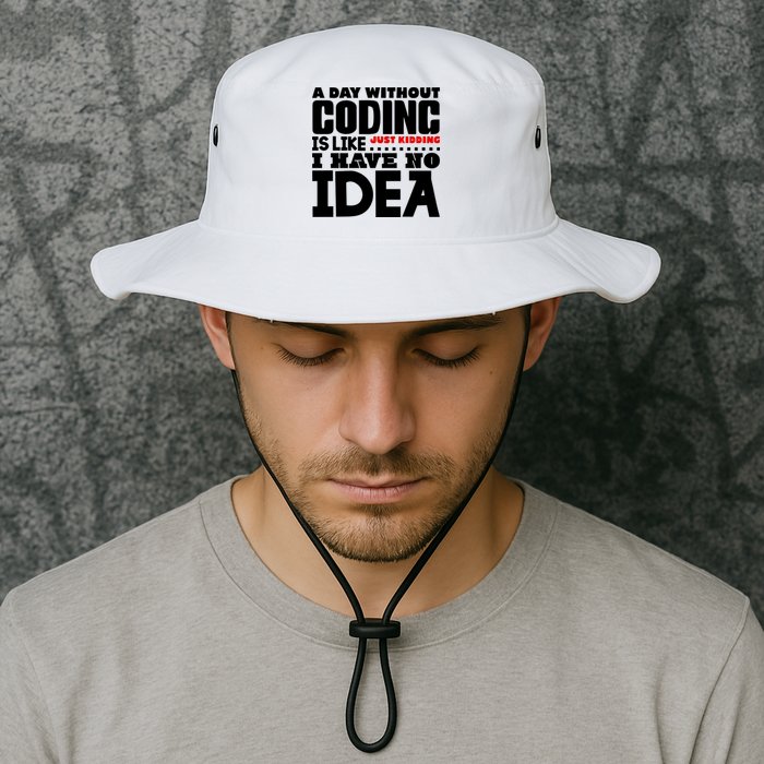 A Day Without Coding Legacy Cool Fit Booney Bucket Hat