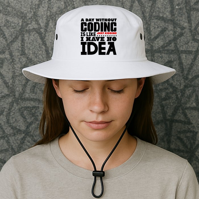 A Day Without Coding Legacy Cool Fit Booney Bucket Hat
