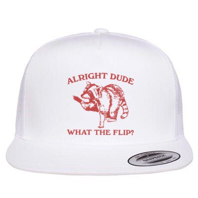 Alright Dude What The Flip Flatbill Hat