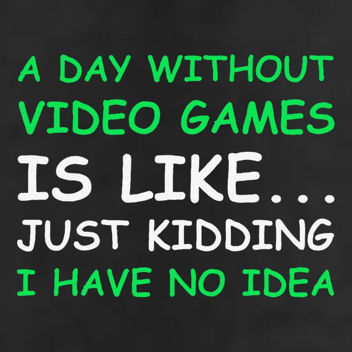 A Day Without Video Games Funny Video Gamer Gift Adult Drive Performance Visor
