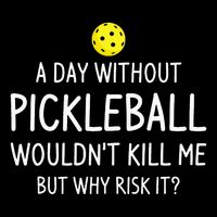 A Day Without Pickleball is Like Cool Pickleball Dink Player Cooling Performance Long Sleeve Crew