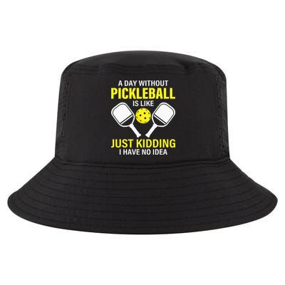 A Day Without Pickleball is Like Pickleball Dink Player Cool Comfort Performance Bucket Hat