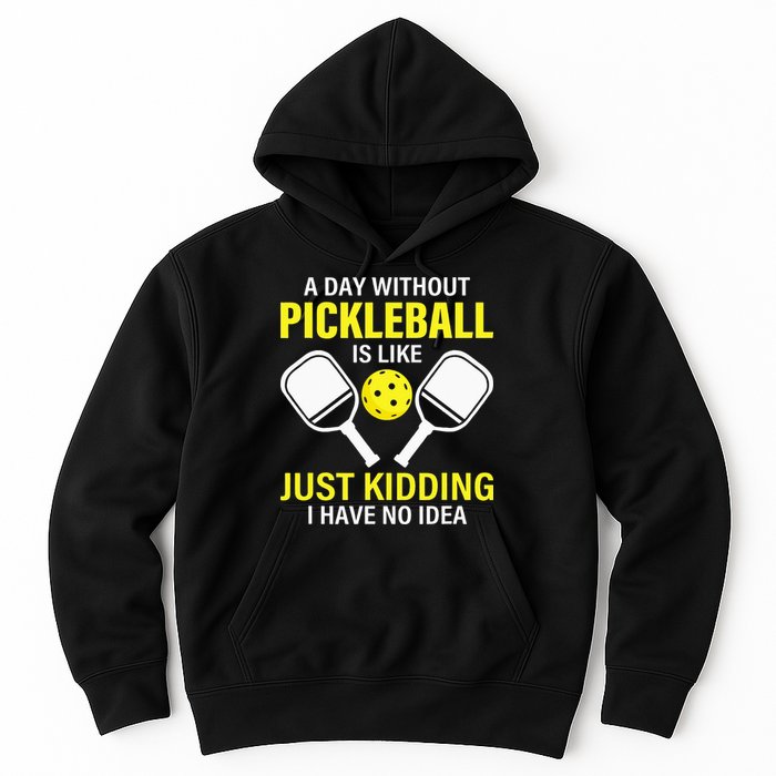 A Day Without Pickleball is Like Pickleball Dink Player Hoodie