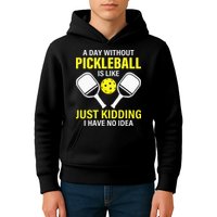 A Day Without Pickleball is Like Pickleball Dink Player Kids Hoodie