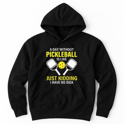 A Day Without Pickleball Is Like Haha NO Clue Dink Hoodie