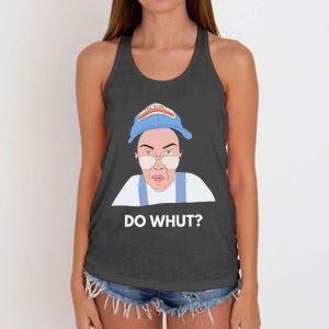 Andimarietillman Do Whut Women's Knotted Racerback Tank