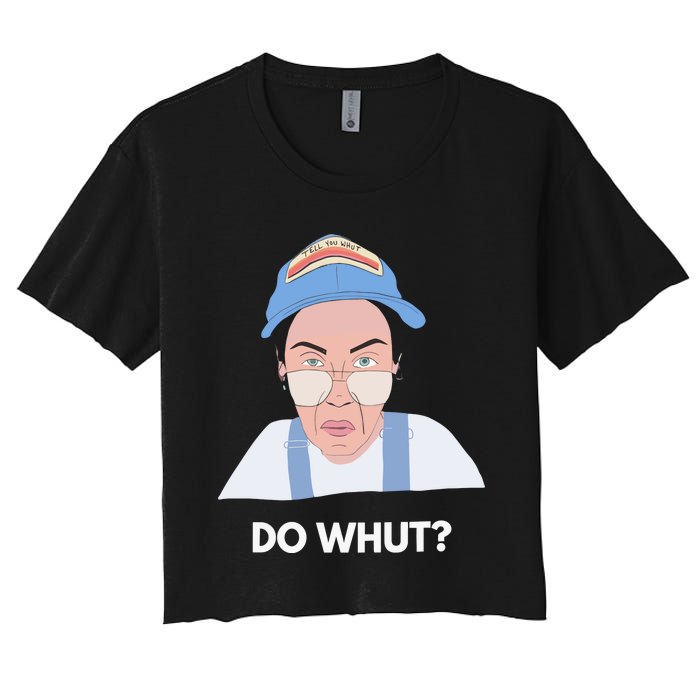 Andimarietillman Do Whut Women's Crop Top Tee