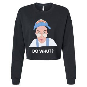 Andimarietillman Do Whut Cropped Pullover Crew